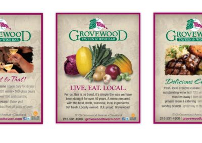 Grovewood Tavern & Winebar Advertising
