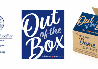 Les Dames d'Escoffier International, Cleveland Chapter Branding and Packaging