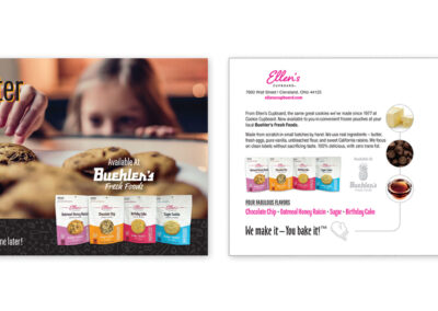 Ellen's Cupboard Promotional Postcard