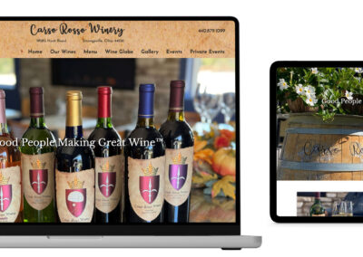 Carso Rosso Winery Website