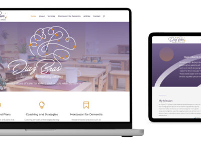 Díaz Bras, Language & Memory Services Website