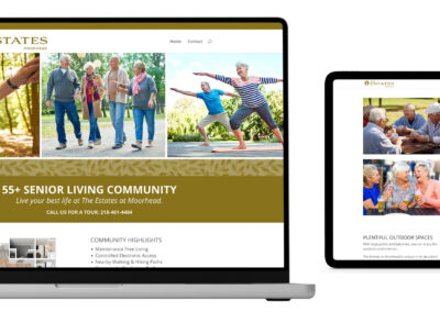 The Estates | Senior Living Website