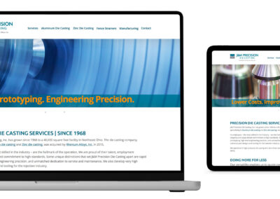J&M Die Casting Website