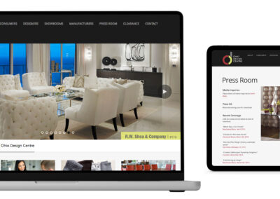Ohio Design Centre Website
