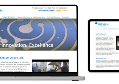 Rhenium Alloys Website