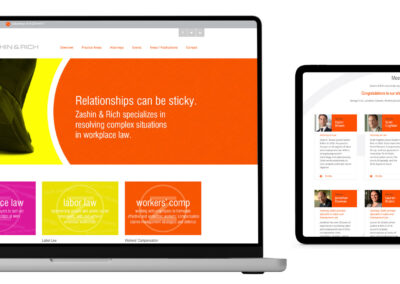 Zashin & Rich Website